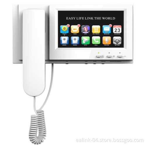 7" Touch Screen Video Door Phone Intercom